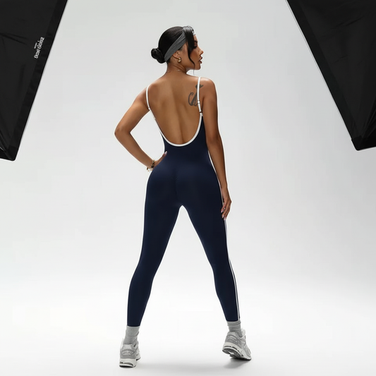 Backless Motion Jumpsuit